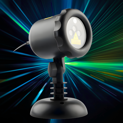 Project LX Pro™ - High-Power 3D Christmas Laser Projector