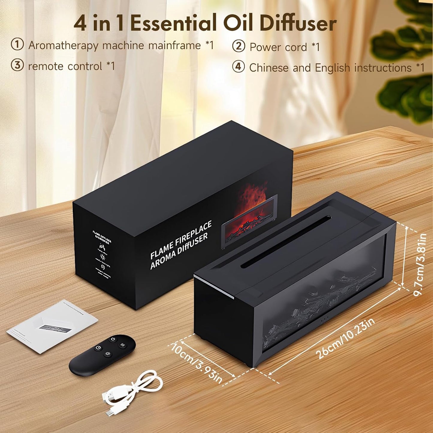 AromaFlame - Humidifier &amp; Aromatherapy