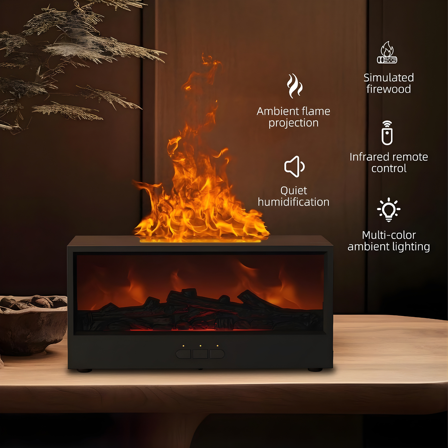 AromaFlame - Humidifier &amp; Aromatherapy